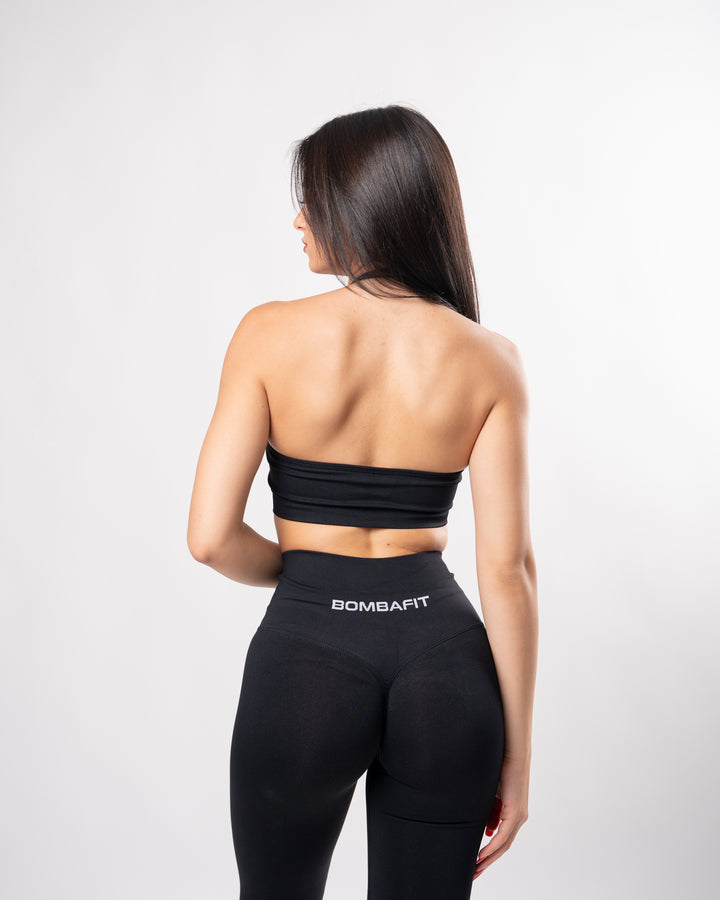Top Sportivo Smooth - Nero