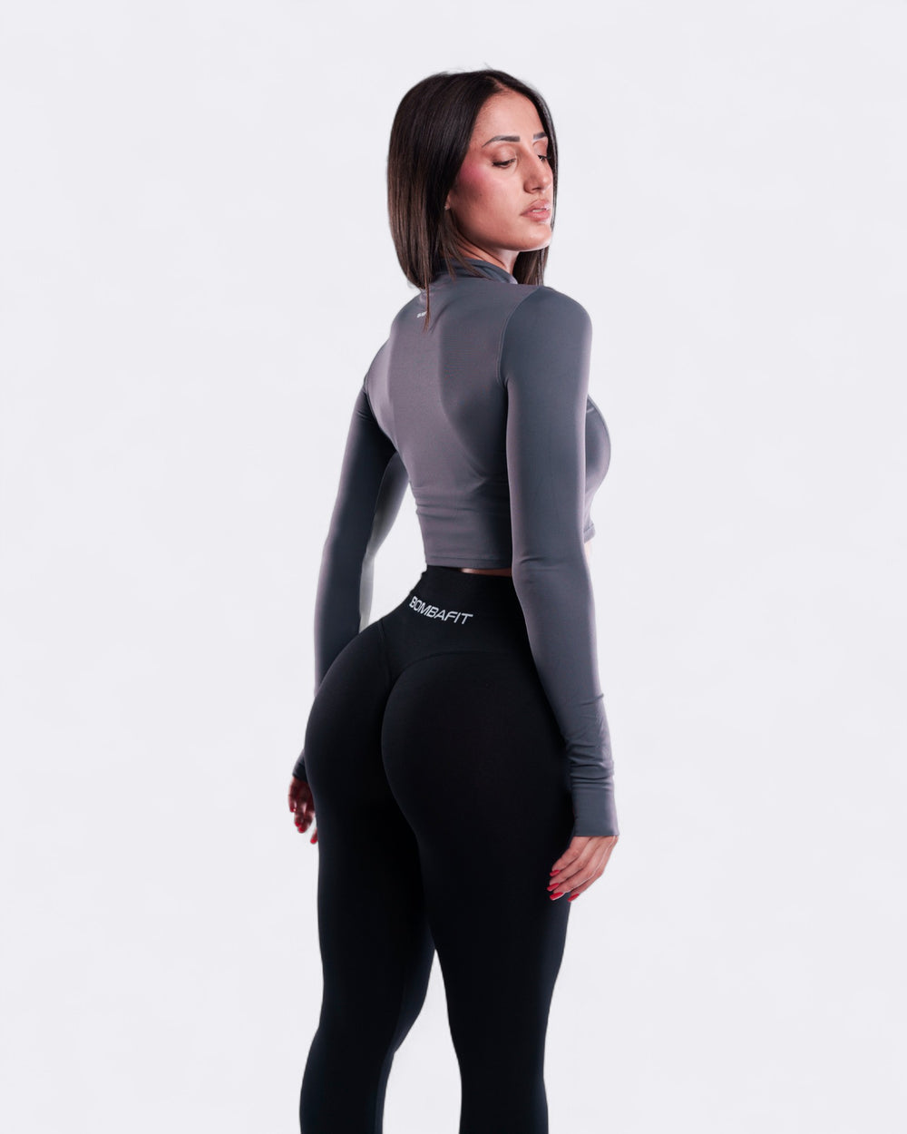 Training Jacket - Acciaio - Bombafit