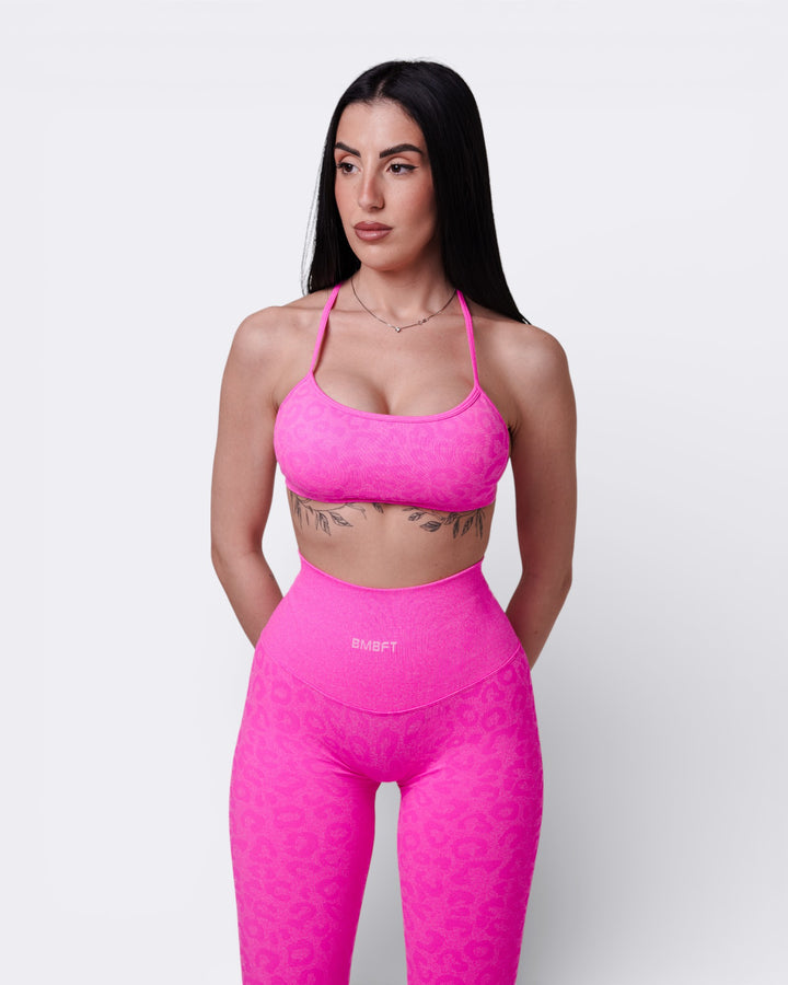 Top Unity Leopard - Rosa Shock