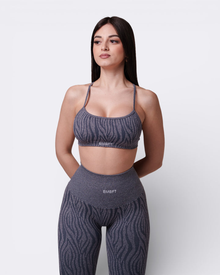 Top Unity Zebra - Acciaio