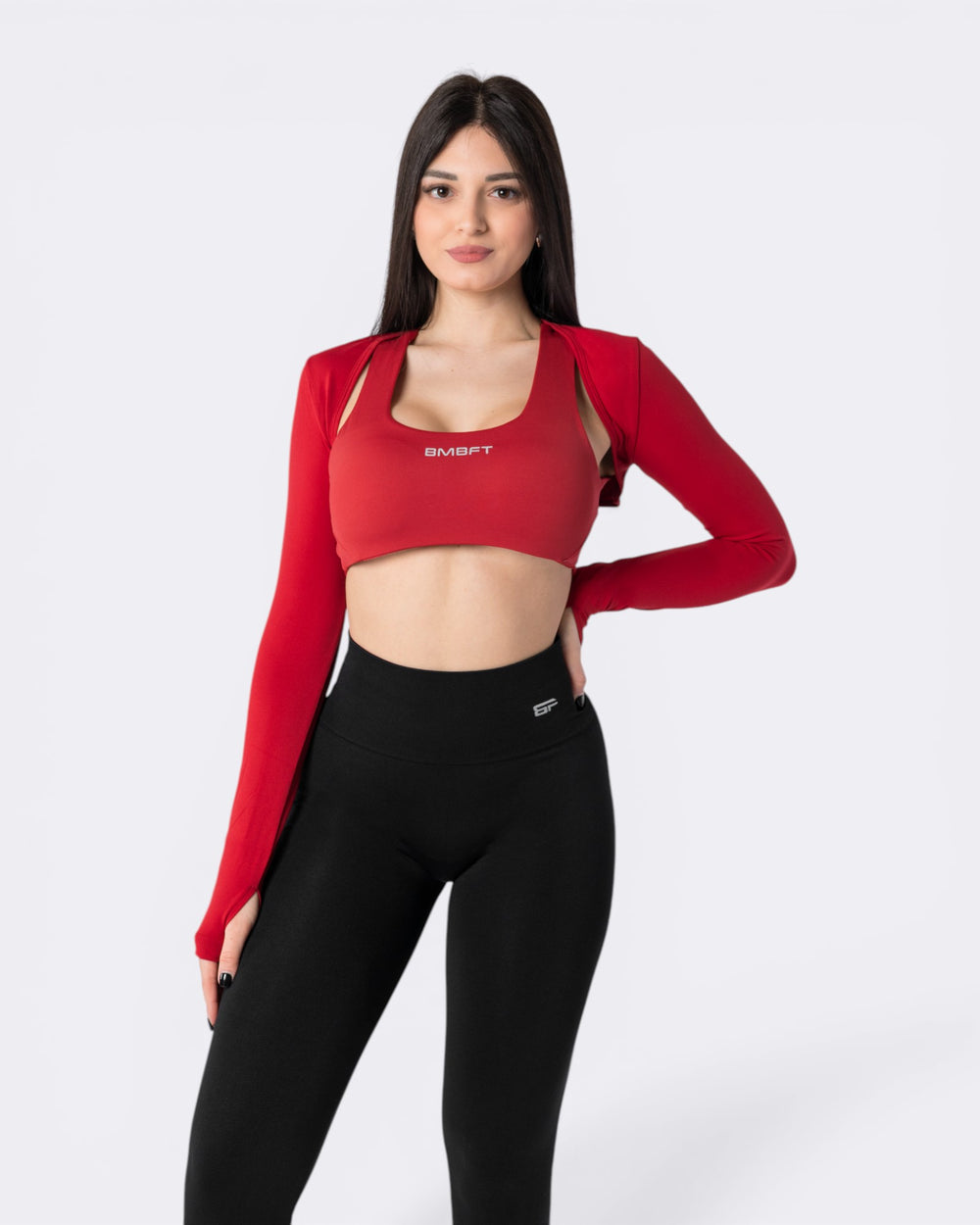 Axis Long Sleeve - Rosso Aurora - Bombafit
