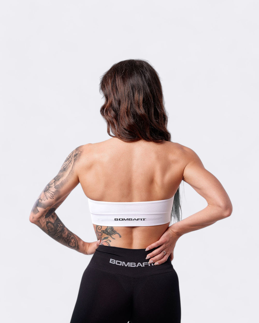 Top Circle Seamless - Bianco - Bombafit
