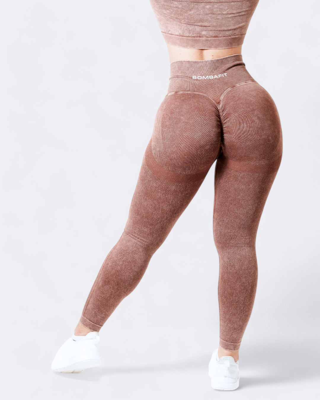 Stuffy Leggings Push Up - Marrone