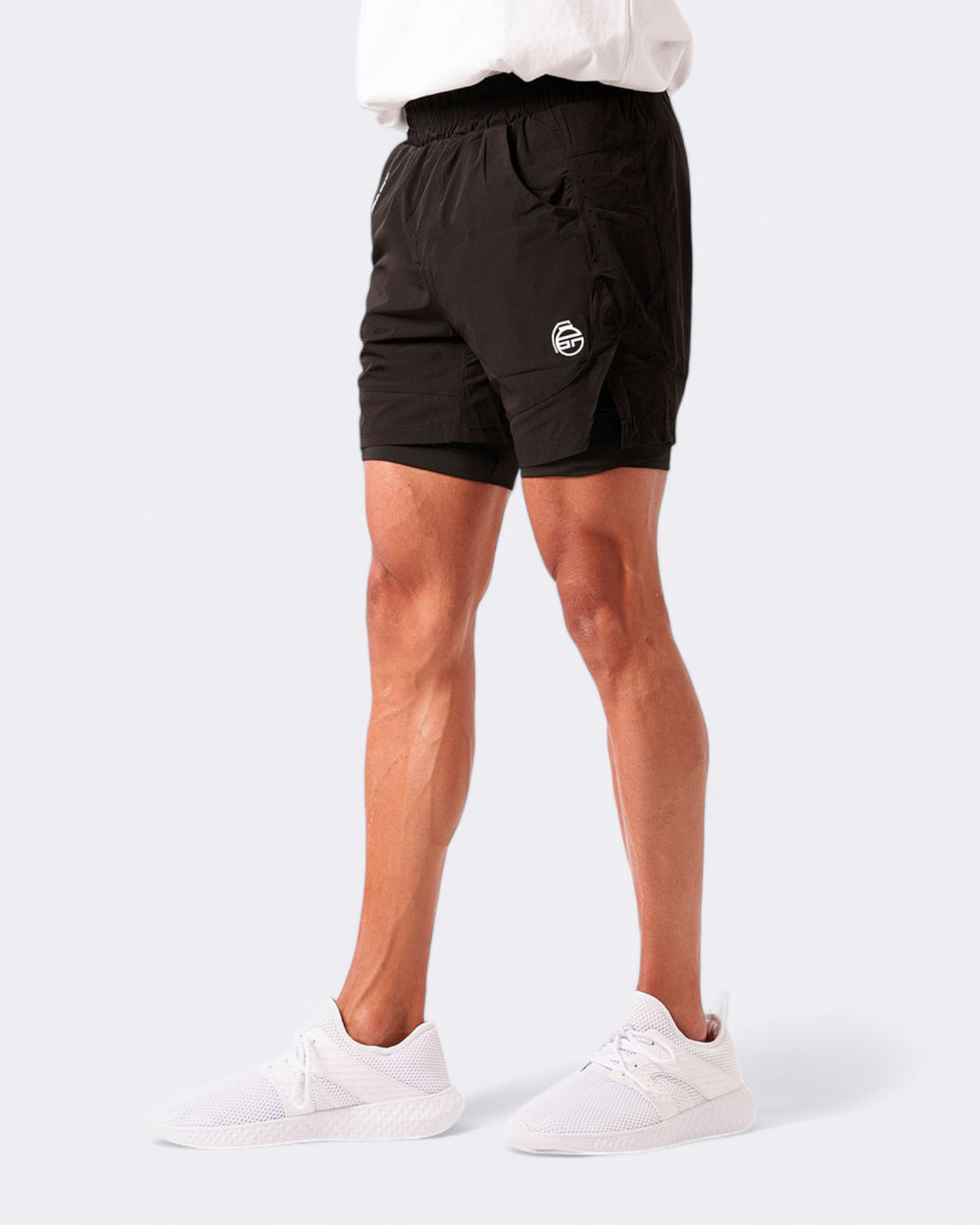 Pantaloncino Training Uomo - Triple black - Bombafit
