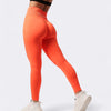 Sweet leggings push up - Arancione Fluo