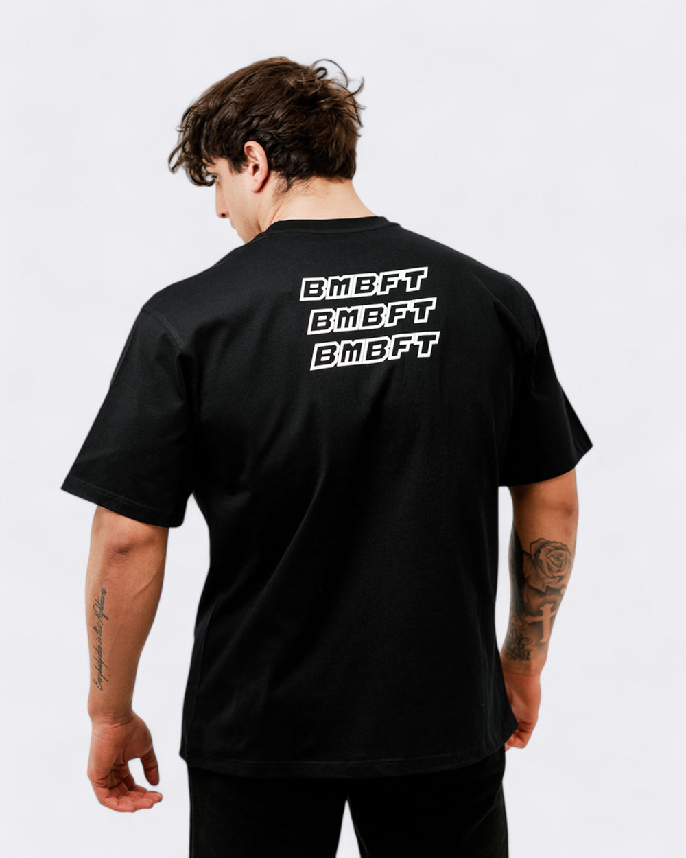 T-shirt Oversize Echo - Nero - Bombafit