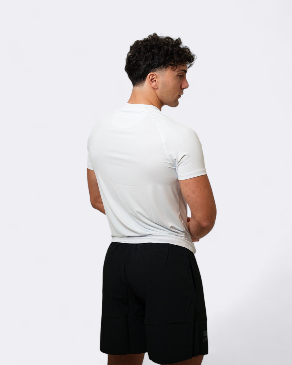 T-shirt Arrival - Bianco - Bombafit