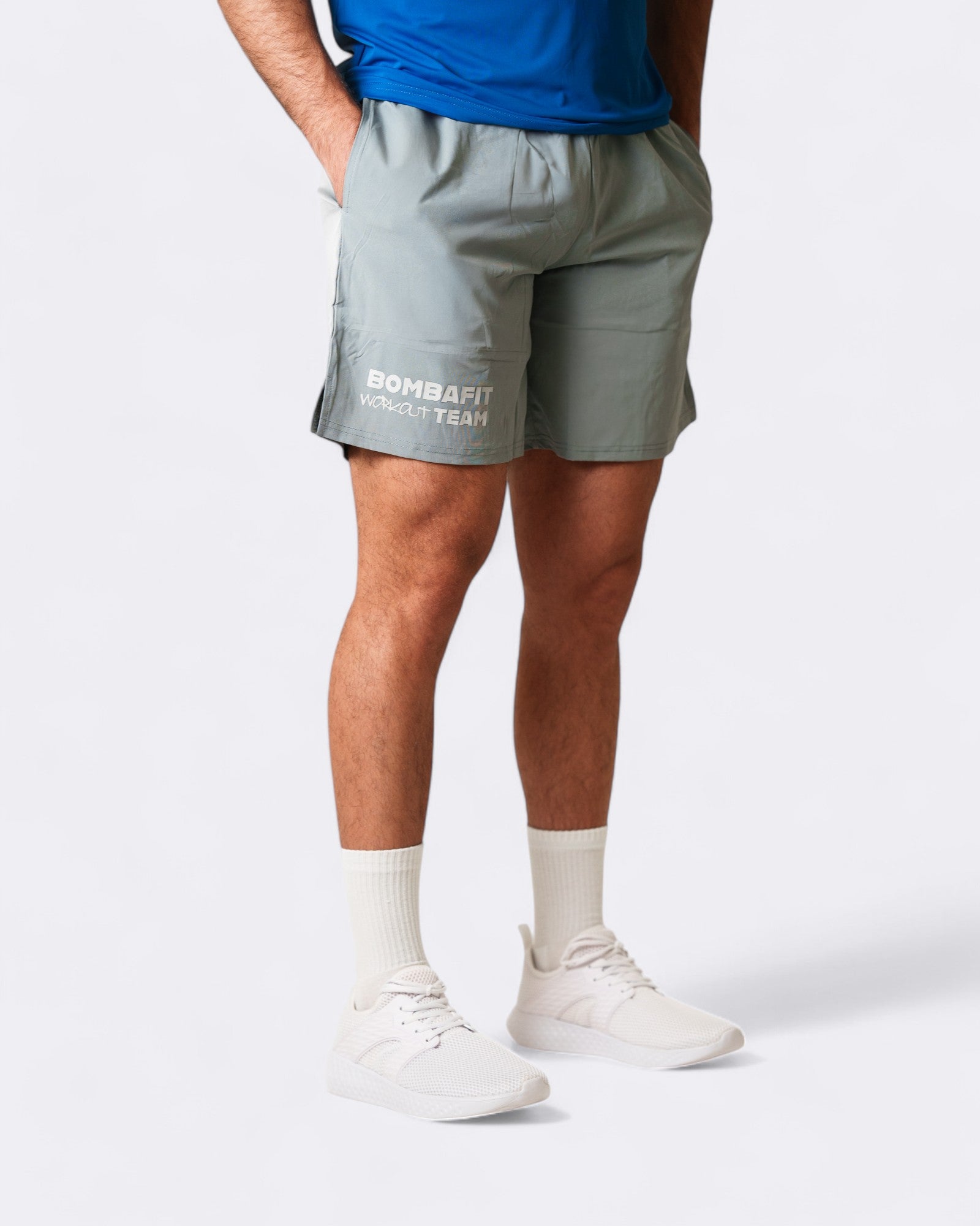 Pantaloncino Nova Uomo Grigio Bombafit