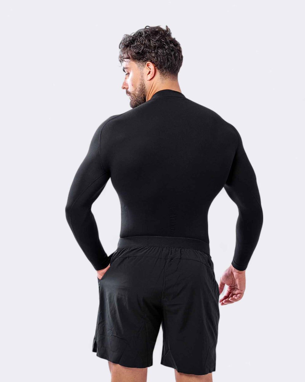 Air Long T-Shirt - Nero - Bombafit