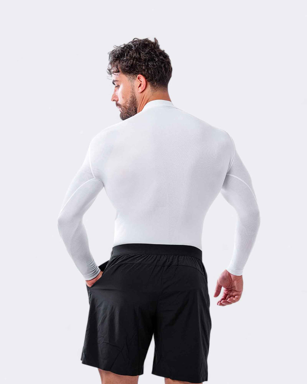 Air Long T-Shirt - Bianco - Bombafit