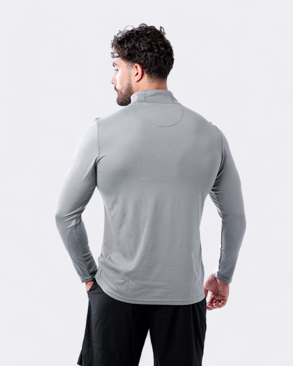 Long Sleeve Legacy - Grigio - Bombafit