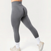 Leggings Bombafit Everyday Seamless color grafite a vita alta con design senza cuciture per allenamento