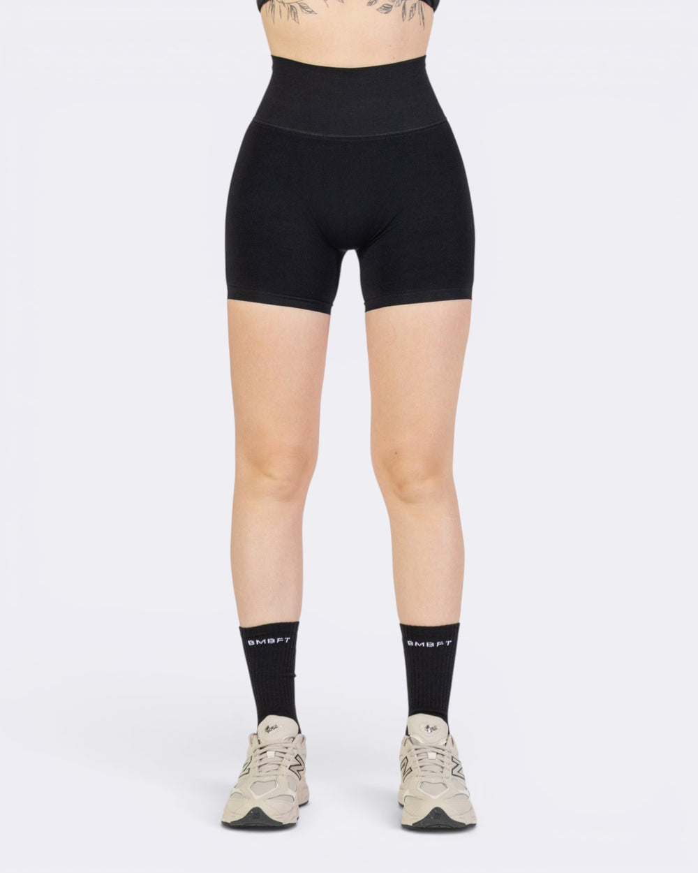 Clio Shorts Leggings - Nero - Bombafit