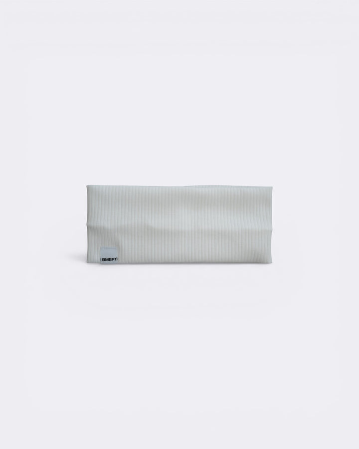 Fascia Capelli Rib Fit - Bianco