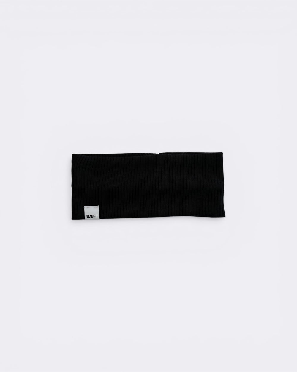 Fascia Capelli Rib Fit - Nero - Bombafit