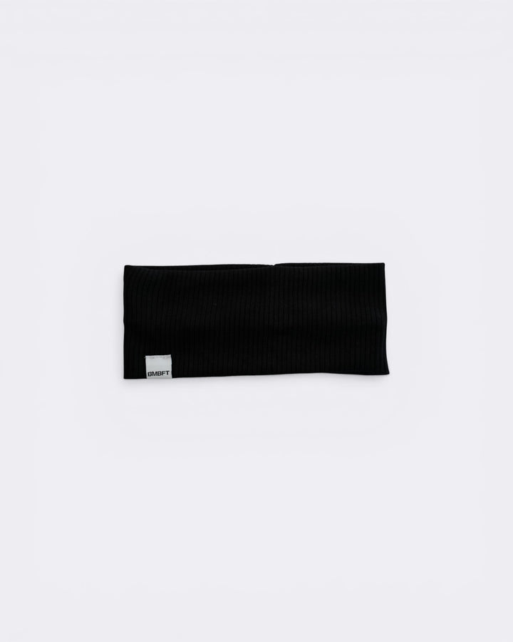 Fascia Capelli Rib Fit - Nero