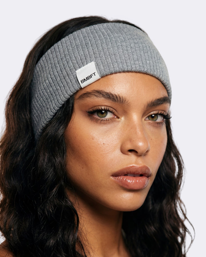 Fascia Capelli Rib Fit - Grigio