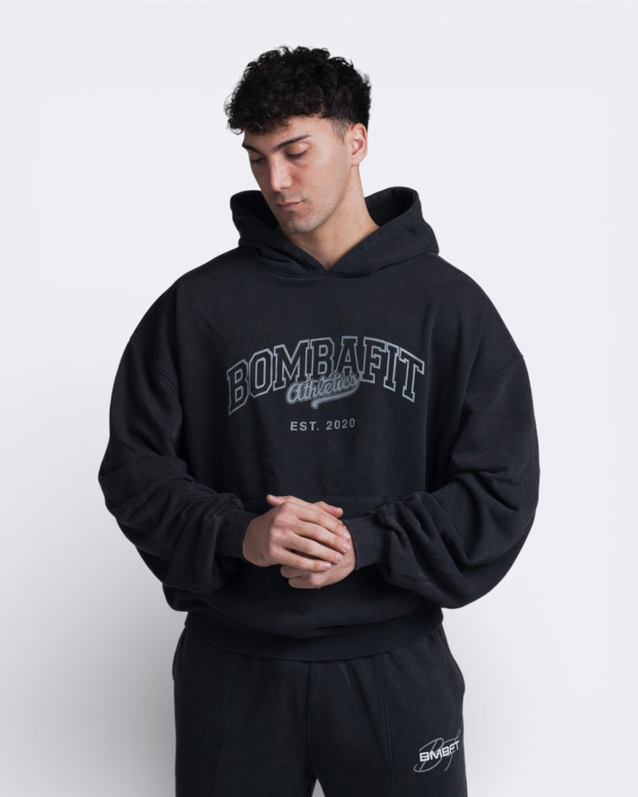 Hoodie Dark Era - Grigio Slavato