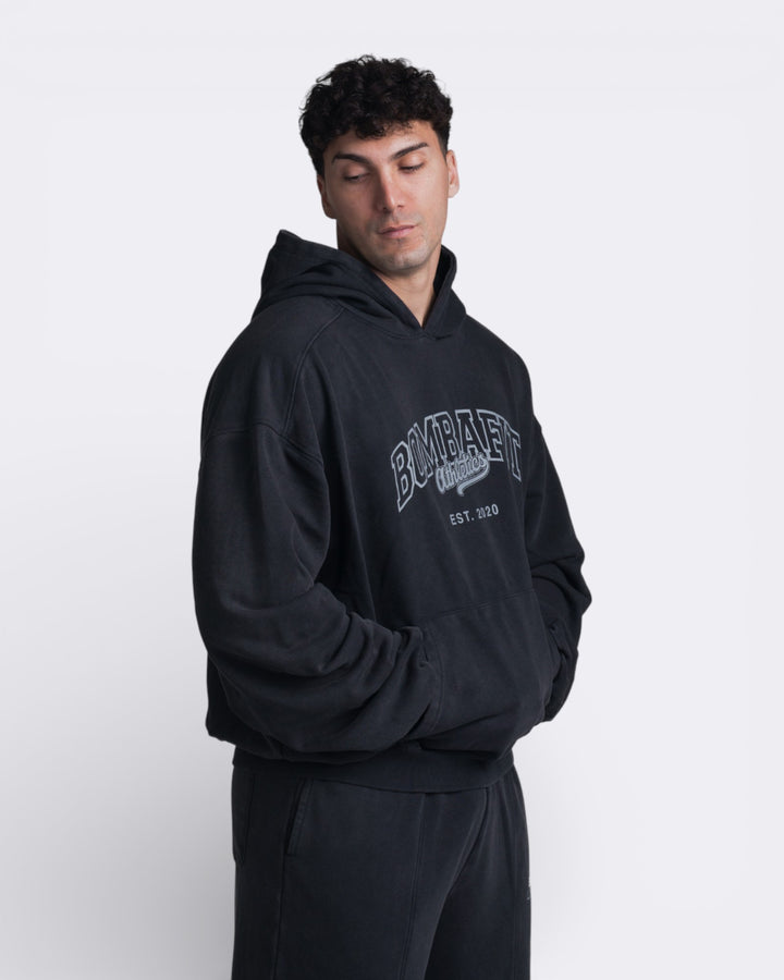 Hoodie Dark Era - Grigio Slavato