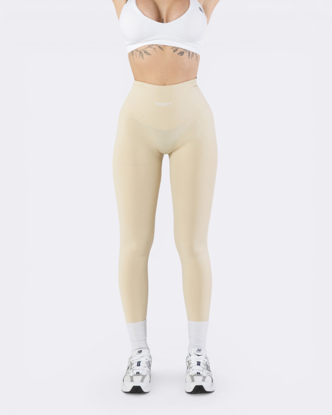 Oasis High Band Push Up Leggings - Black