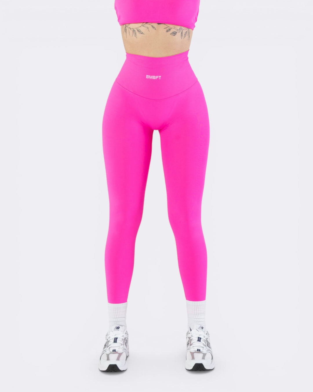 Oasis High Band Push Up Leggings - Black