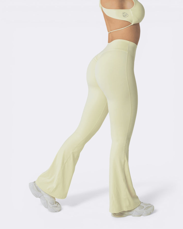 Palace Leggings Push Up - Giallo Soft