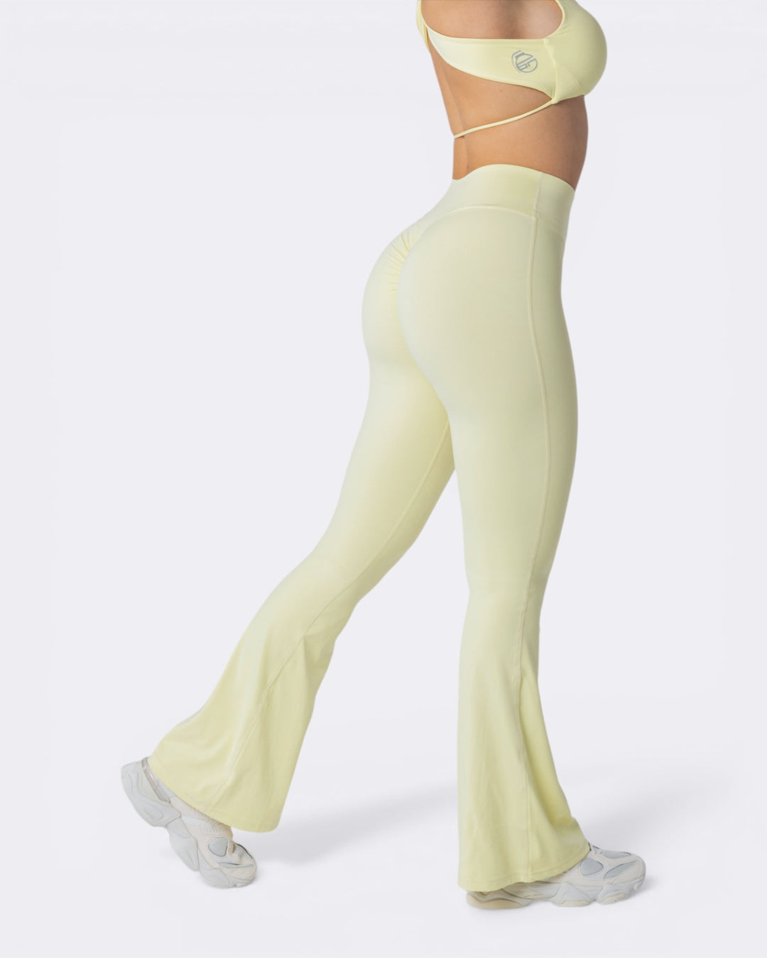 Palace Leggings Push Up - Giallo Soft