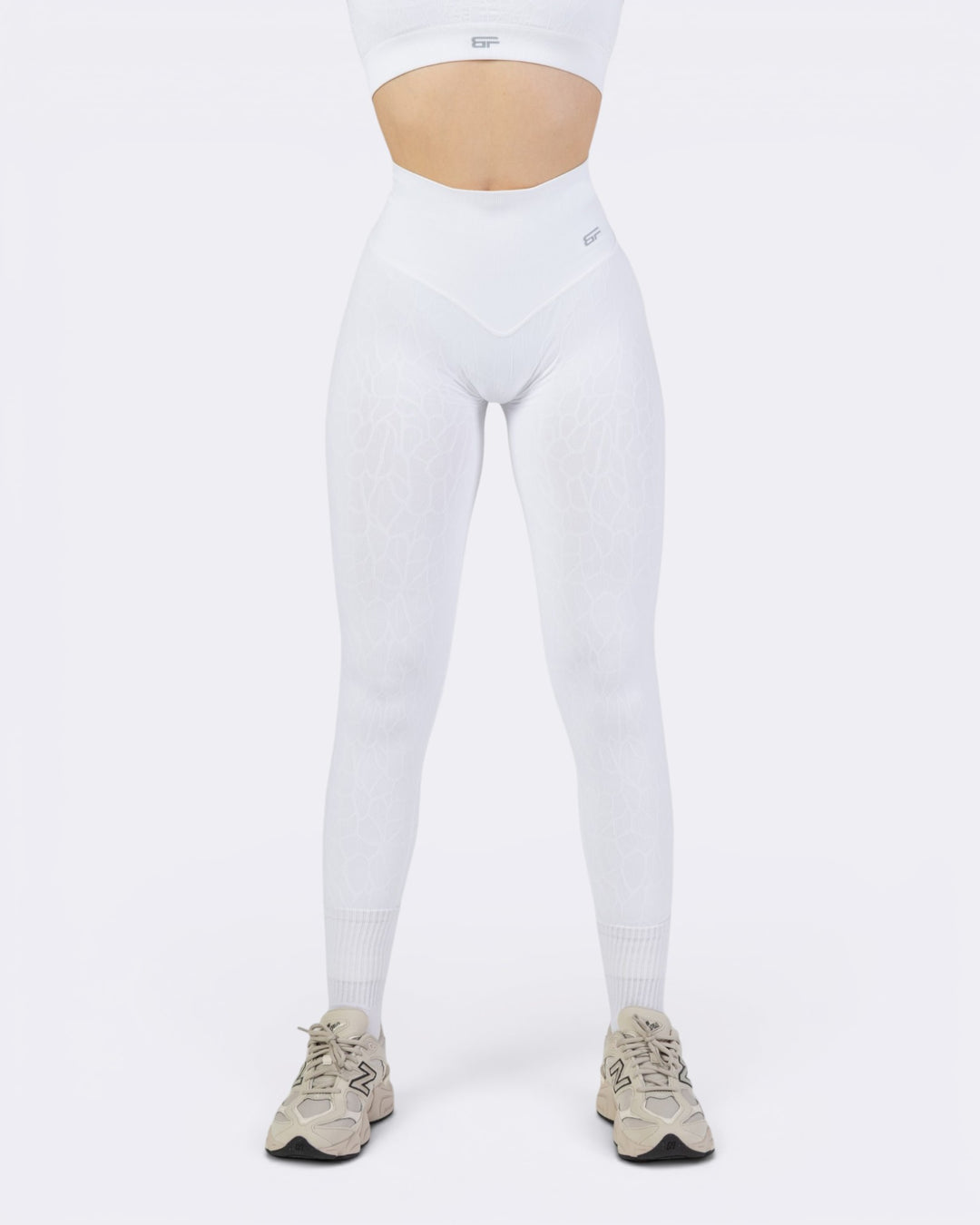 Nyx Texture Leggings - Bianco