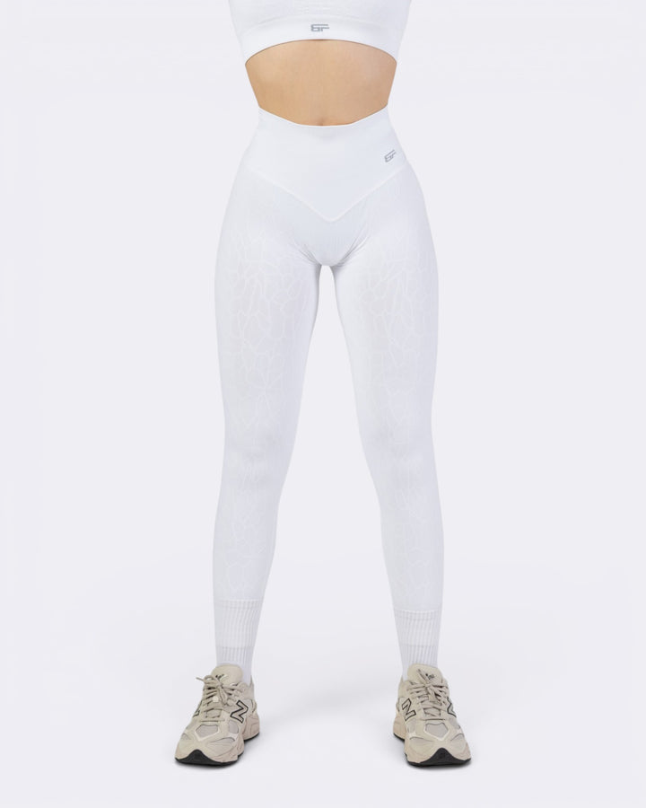 Nyx Texture Leggings - Bianco