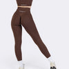 Nyx Texture Leggings - Marrone