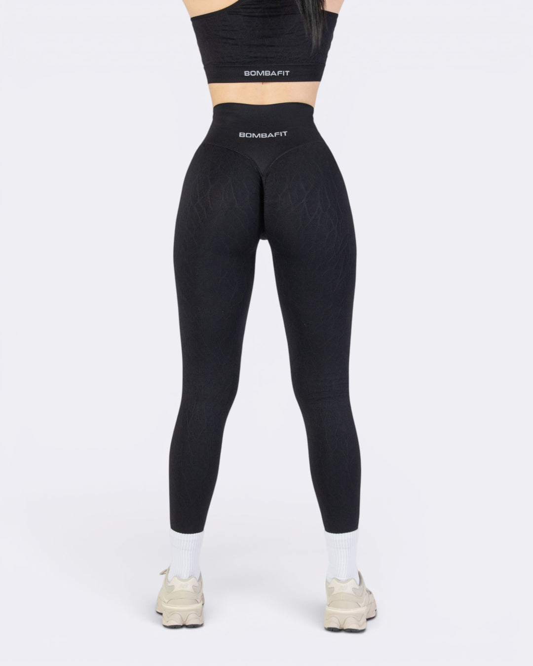 Nyx Texture Leggings - Nero