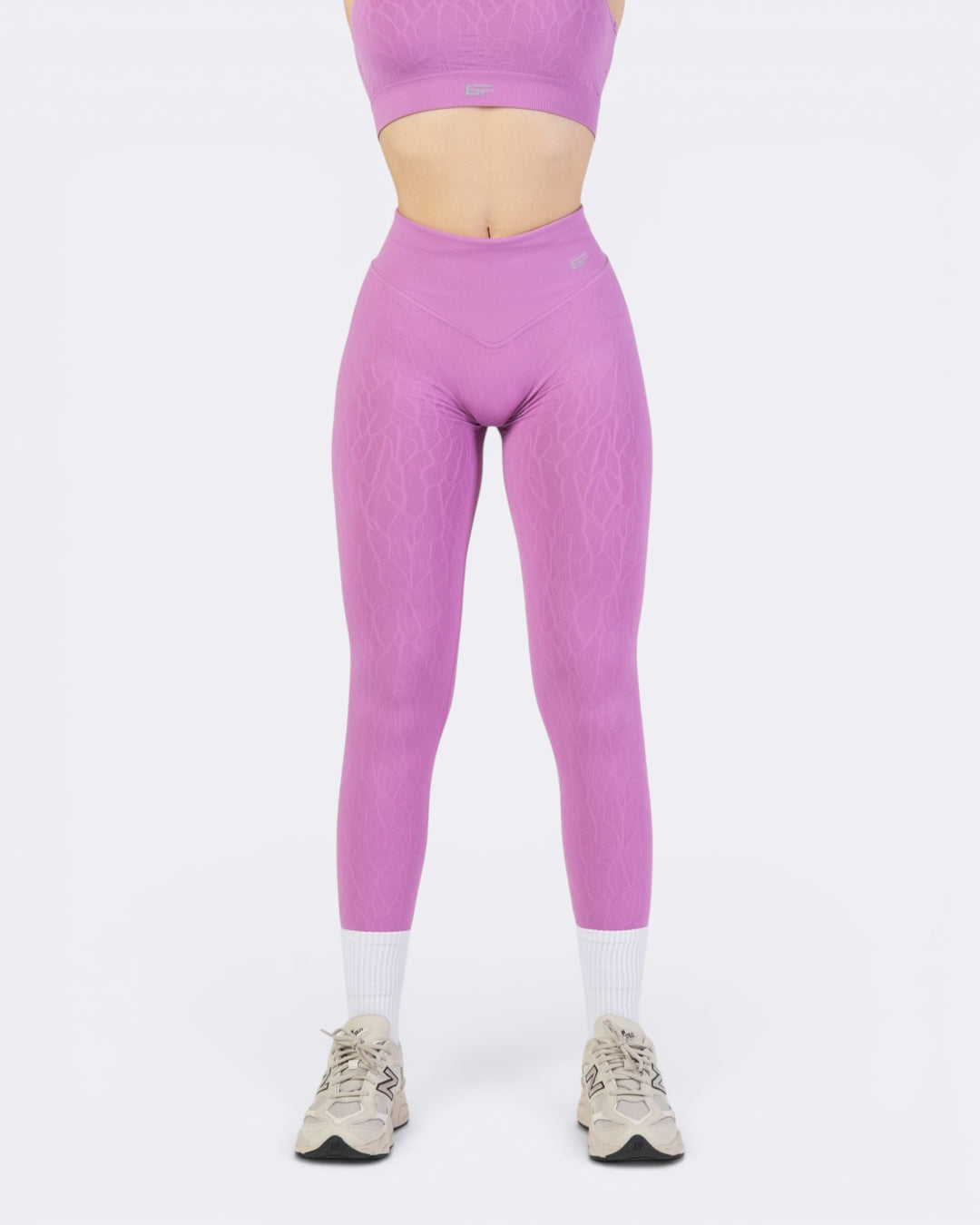 Nyx Texture Leggings - Rosa Lampone