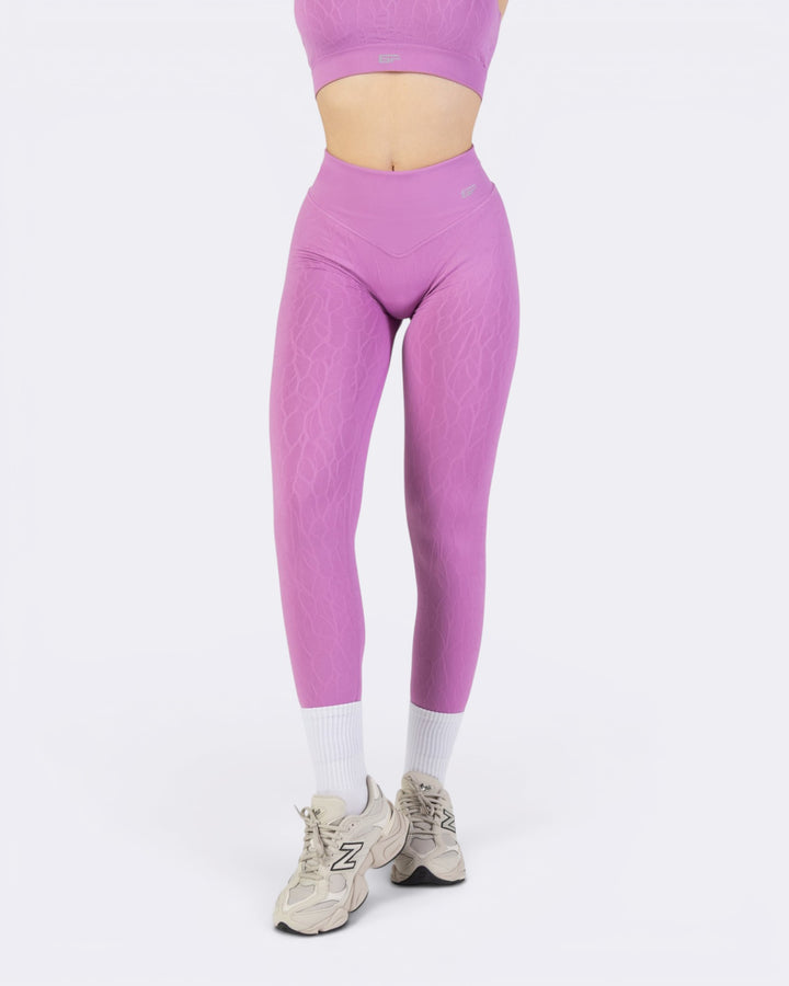 Nyx Texture Leggings - Rosa Lampone