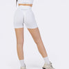 Nyx Texture Shorts Leggings - Bianco