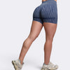 Oasis Shorts Leggings Zebra -  Blu Notte