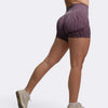 Oasis Shorts Leggings Zebra -  Viola plum