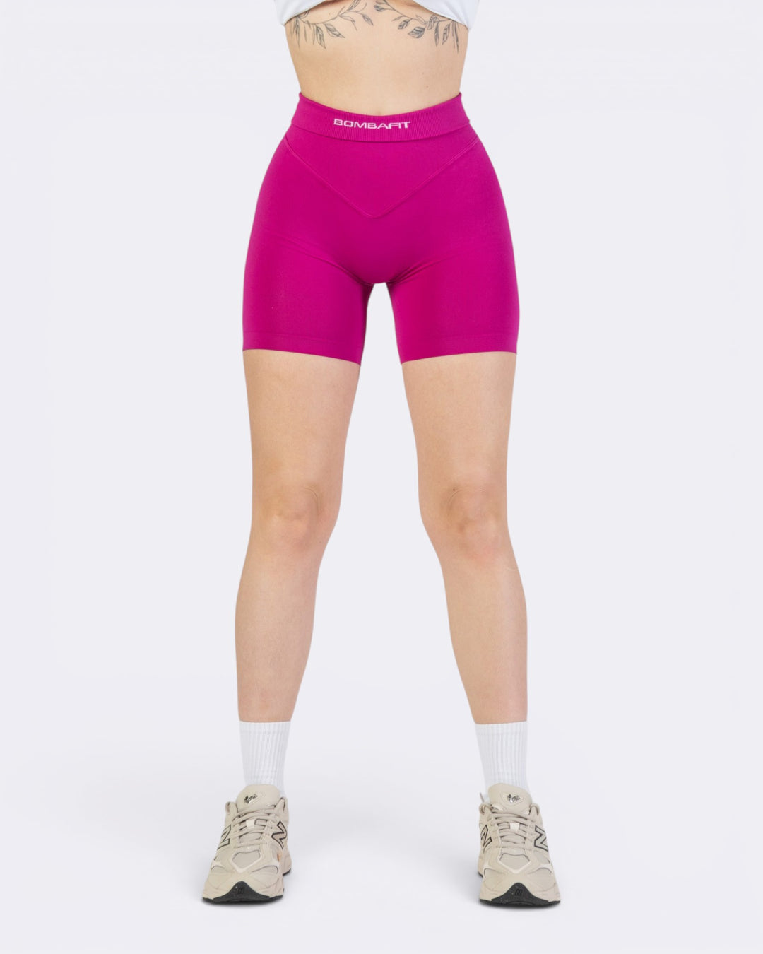 Pump It Shorts Leggings - Festival Fucsia