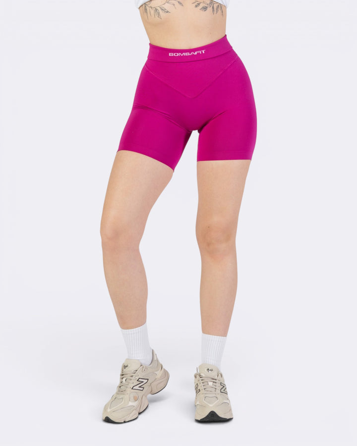 Pump It Shorts Leggings - Festival Fucsia