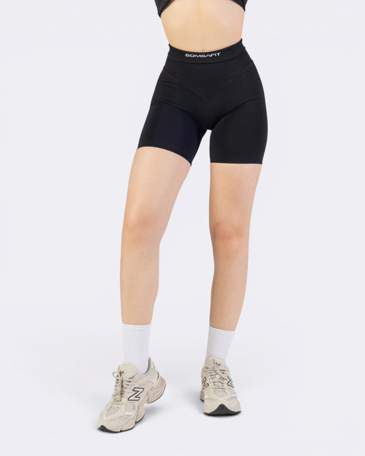 Pump It Shorts Leggings - Nero