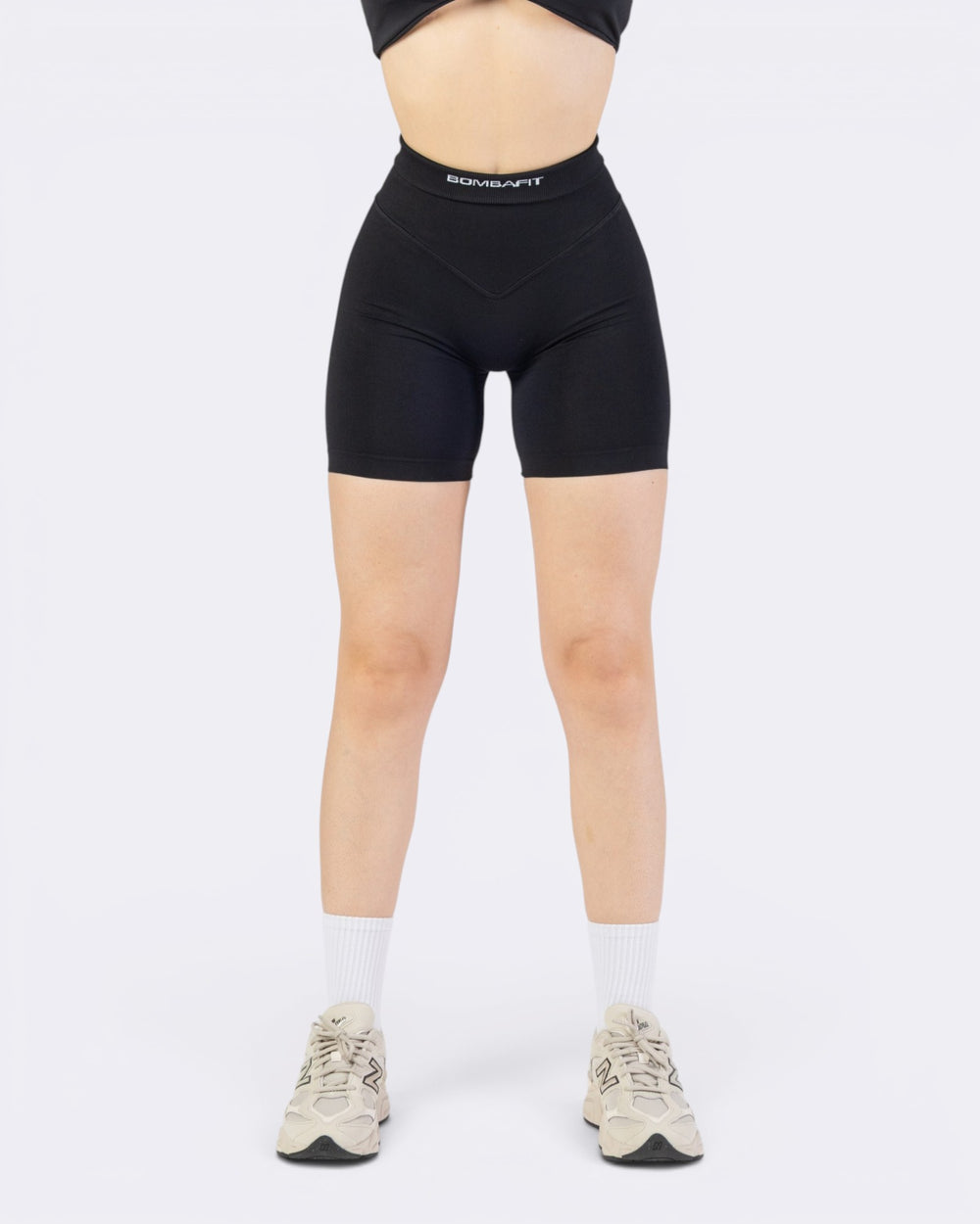 Pump It Shorts Leggings - Nero - Bombafit