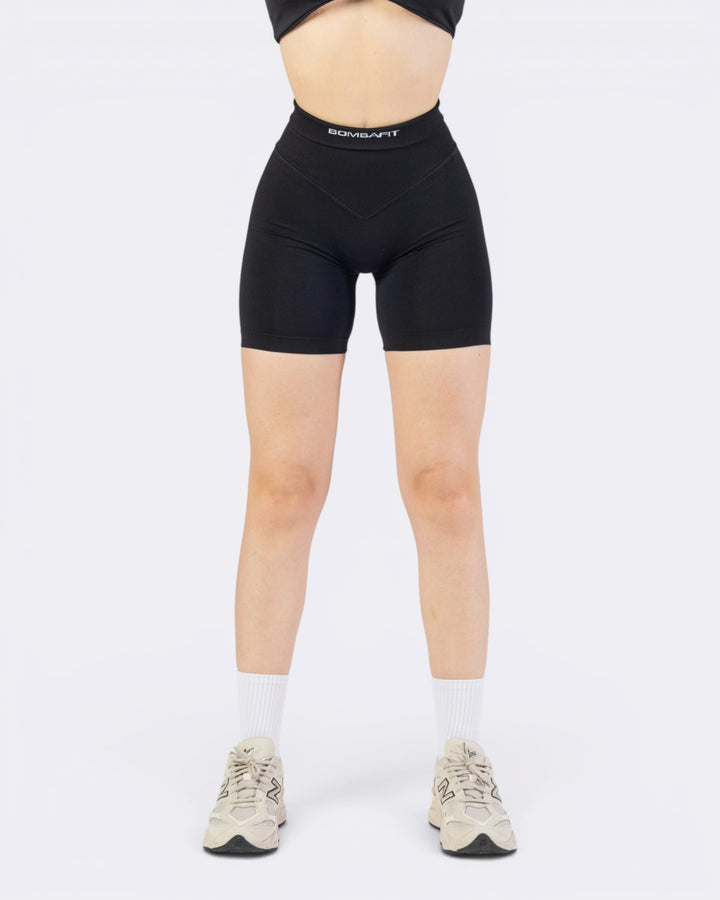 Pump It Shorts Leggings - Nero