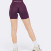Pump It Shorts Leggings - Viola Plum