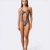 Costume Intero Samba One - Leopard/Nero