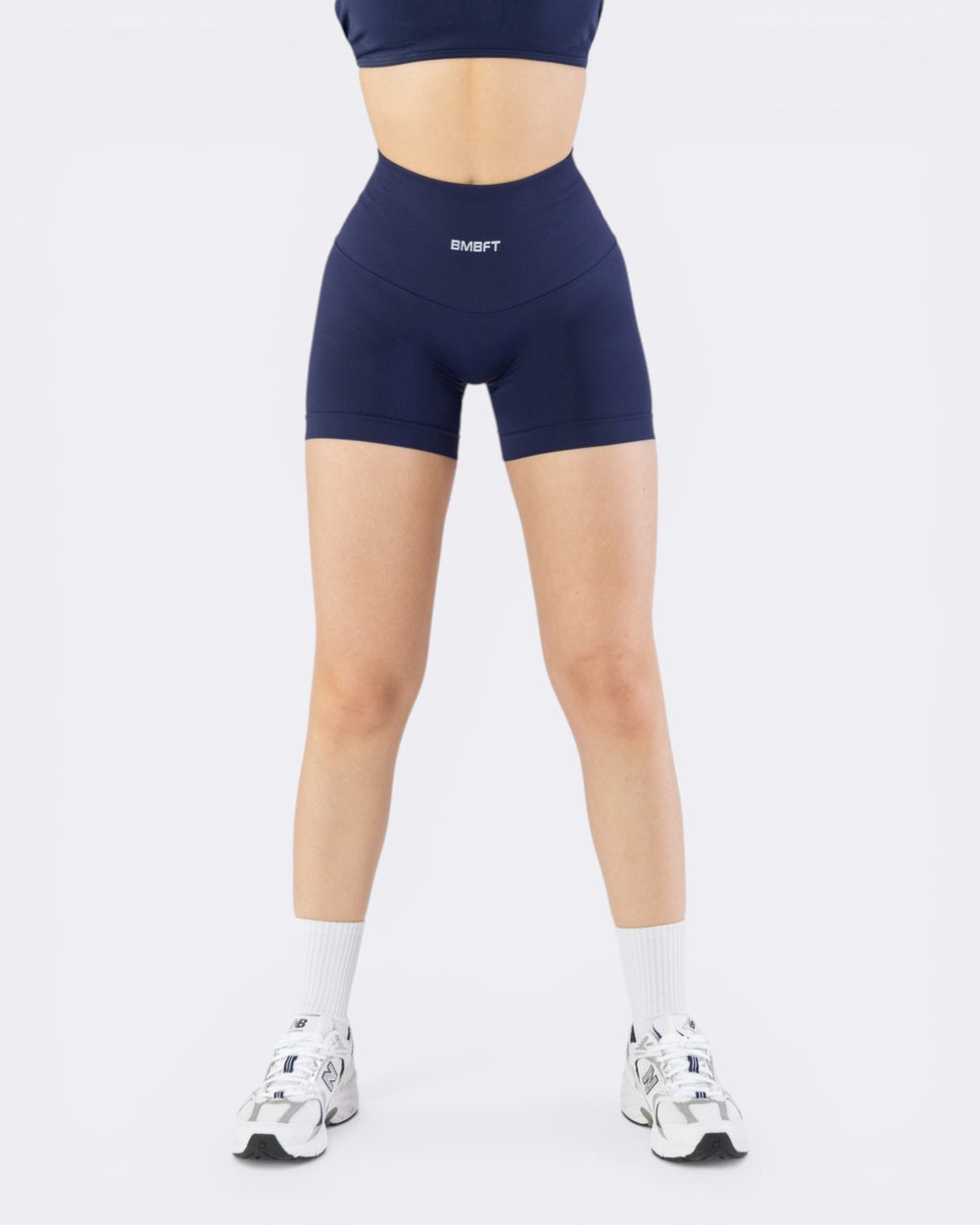 Oasis Shorts Leggings - Blu Notte - Bombafit