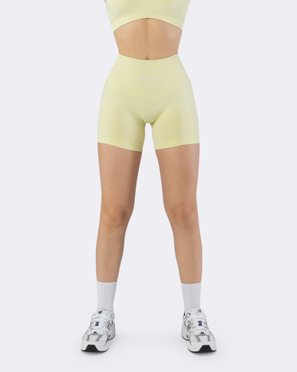 Oasis Shorts Leggings - Giallo Pastello - Bombafit