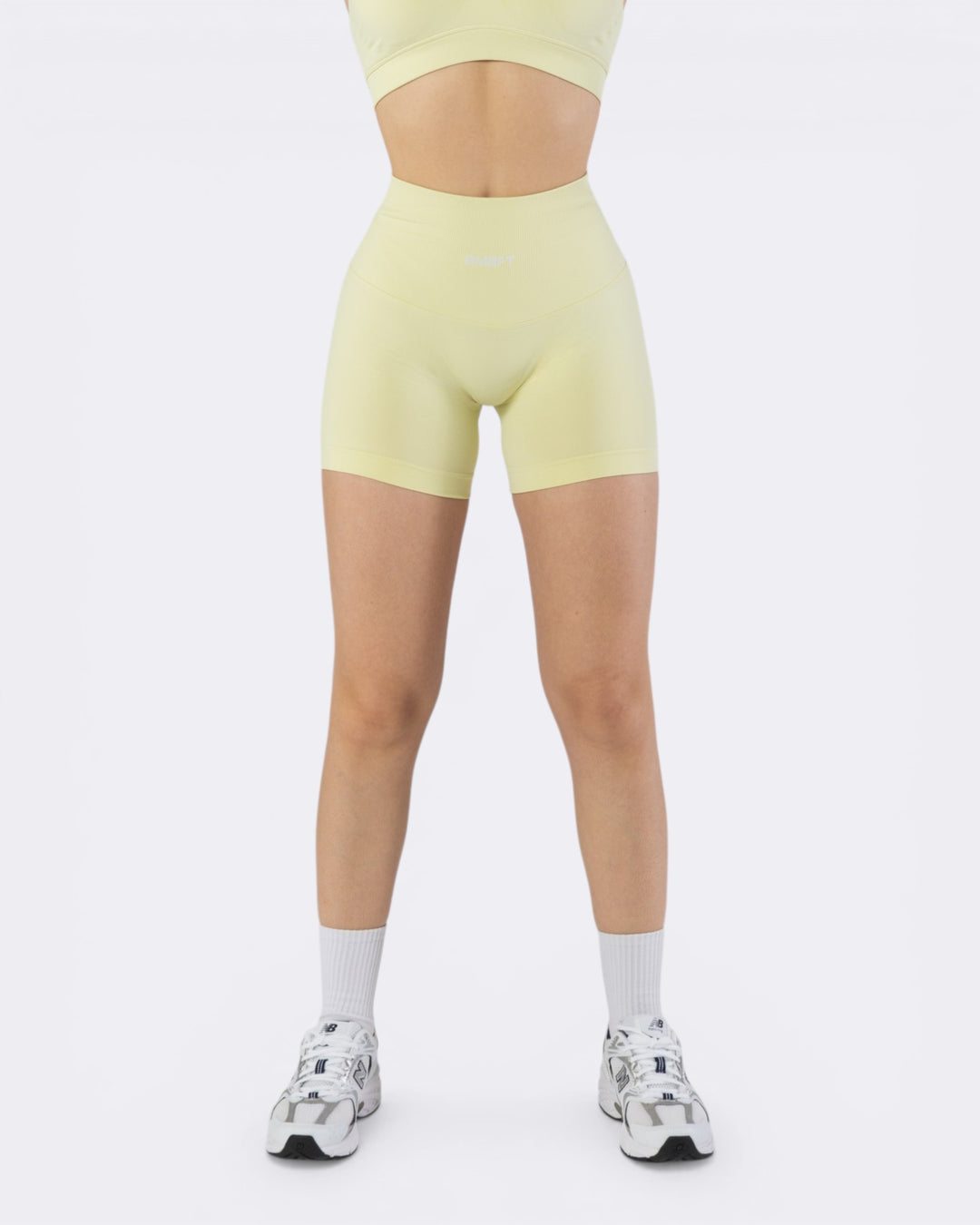 Oasis Shorts Leggings - Giallo Pastello