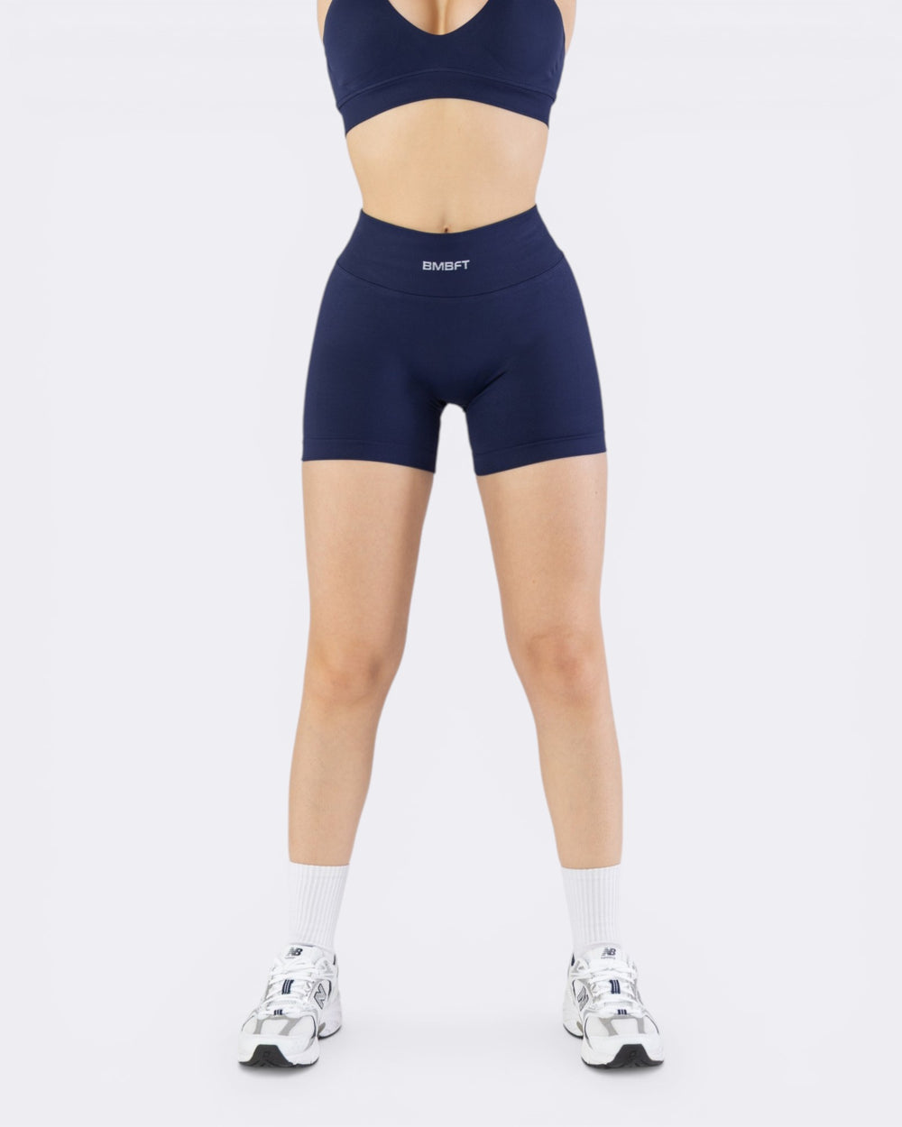 Vibe Shorts Leggings - Blu Notte - Bombafit