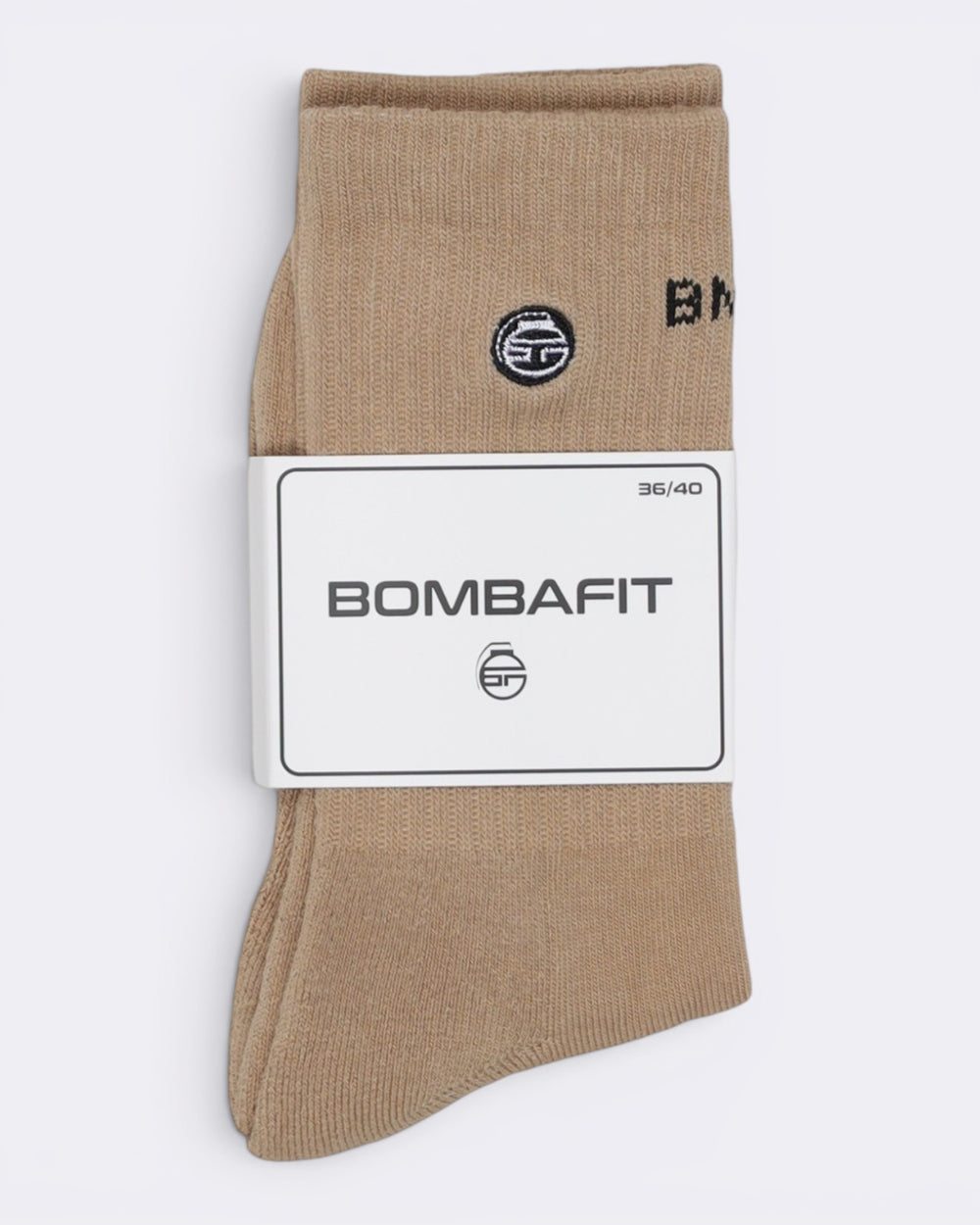 Socks Logo - Biscotto - Bombafit