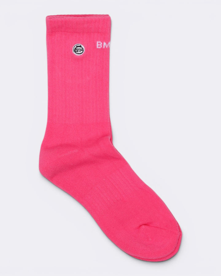 Socks Logo - Fucsia