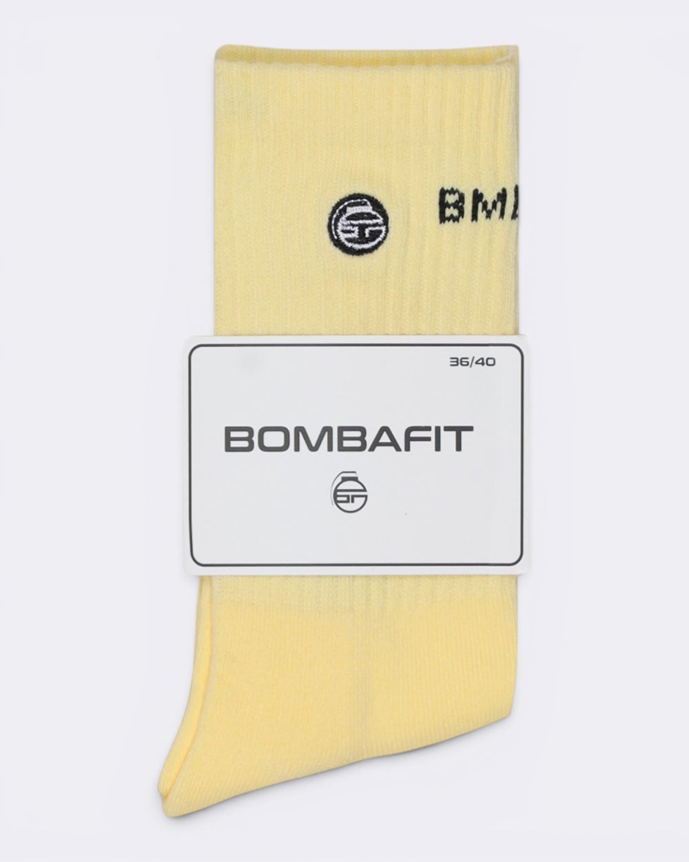 Socks Logo - Giallo Soft - Bombafit